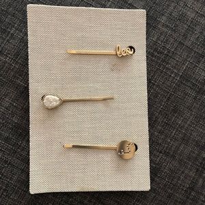 Anthropologie Leo bobby pins X 3